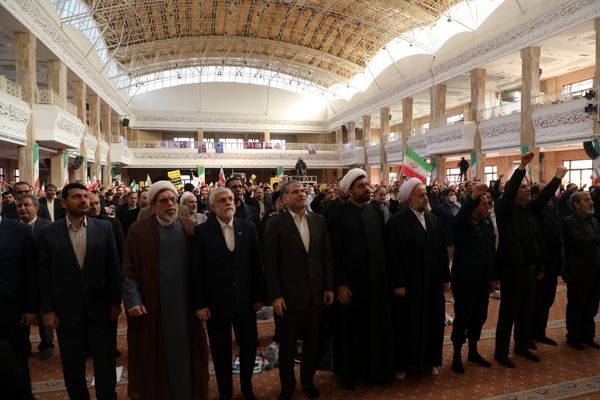 حضور وزیر جهاد کشاورزی در مراسم گرامیداشت یومالله نهم دی استان گلستان