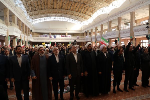 حضور وزیر جهاد کشاورزی در مراسم گرامیداشت یوم‌الله نهم دی استان گلستان