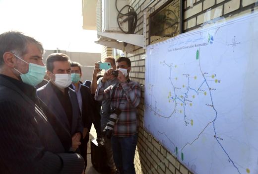 وزیر جهاد کشاورزی از پروژه مجتمع آبرسانی قشلاقات قطعه ۴ شهرستان زرندیه بازدید کرد
