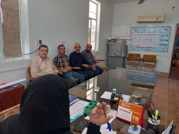 آشنایی با مضرات سوزاندن بقایای گیاهی در اهواز