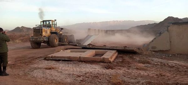 قلع و قمع ۶۰ هزارمترمربع اراضی در کرمان