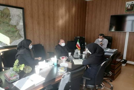 دیدار رئیس اداره کاداستر سازمان جهاد کشاورزی خراسان شمالی با مدیرکل مهندسی و حدنگاری اراضی کشاورزی (کاداستر) سازمان امور اراضی کشور