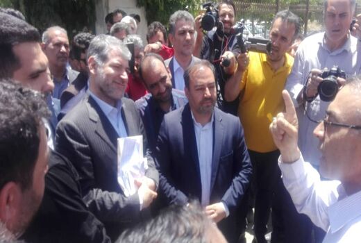 بازدید وزیر جهاد کشاورزی از مرکز پردیس تحقیقات و آموزش کشاورزی و منابع طبیعی شهرستان میاندوآب 