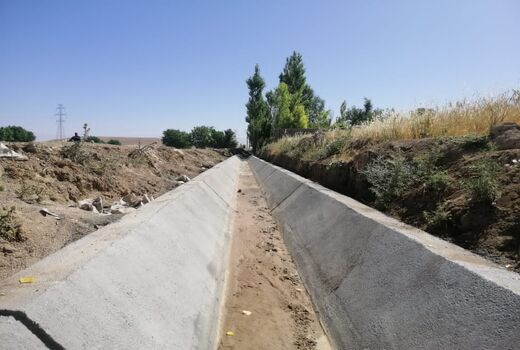 اتمام ساخت دو کانال آبرسان در بیضا 