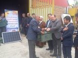 تحویل ۲۰ دستگاه پنل خورشیدی قابل حمل به عشایر دو‌سرکوچ شهرستان کلیبر