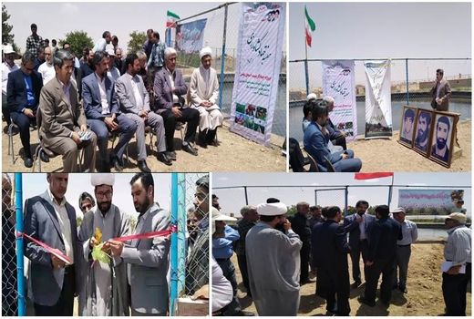 مراسم بهره‌برداری از ۷ طرح در شهرستان طبس با حضور رئیس سازمان 