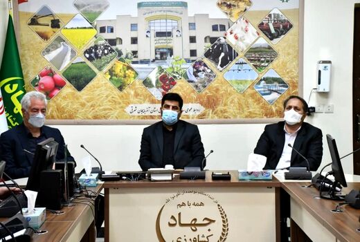 بررسی آخرین وضعیت اجرایی پروژه پایاب سد آیدوغموش با حضور مدیران جهادکشاورزی و آب منطقه ای