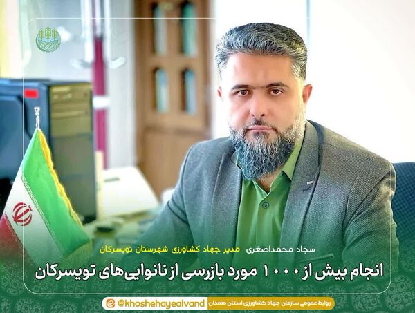 انجام بیش از هزار مورد بازرسی از نانوایی‌های تویسرکان