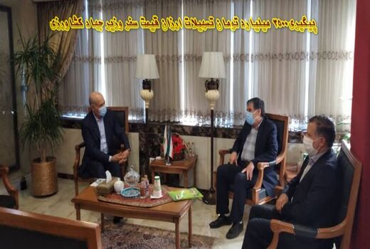 جلسه پیگیری تسهیلات ارزان قیمت سفر وزیر جهاد کشاورزی به خراسان شمالی برگزار شد