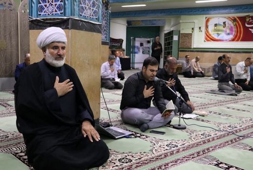 برگزاری مراسم عزاداری ماه محرم در سازمان جهاد کشاورزی استان قزوین 