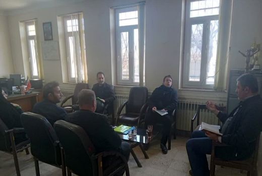 بررسی و ارزیابی طرح‌های پایداری تولید در دیمزارها و اقدامات ترویجی در جلسه کمیته فنی شهرستان میانه