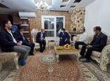 دیدار رئیس سازمان جهاد کشاورزی استان لرستان با جهادگر جانباز ۶۰ درصد جنگ تحمیلی