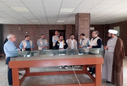 بازدید مدیرکل حوزه نماینده ولی فقیه و فرمانده مرکز مقاومت بسیج وزارت جهاد کشاورزی از شرکت کشت و صنعت دشت بهشت مکران