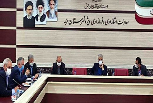 نخستین جلسه کارگروه آب کشاورزی و منابع طبیعی مرند در سال 1400 برگزار شد