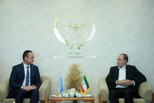  دیدار وزیر کشاورزی با نماینده فائو 