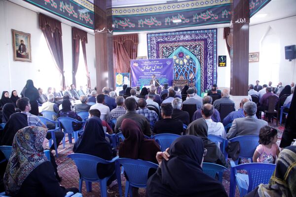 برگزاری اردوی جهادی و میز خدمت در روستای عربلوی بیشه شهرستان ارومیه