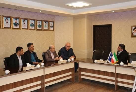 دیدار رئیس اتحادیه چرمسازان استان با مدیر کل دامپزشکی آذربایجان شرقی 