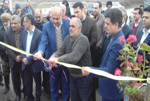 بهره برداری از پروژه بهسازی و مرمت آب‌بندان در شهرستان املش 