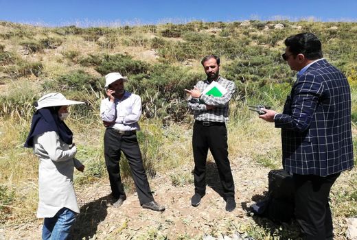 حضور اعضای یاوران تولید در کوهرنگ 