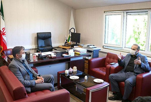 دیدار مدیرکل دامپزشکی استان با رئیس موسسه تحقیقات واکسن و سرم سازی رازی پیام مرند