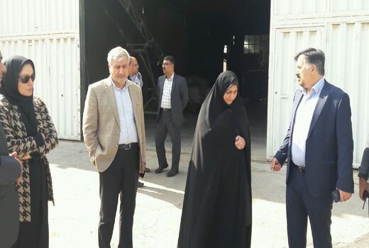 رییس سازمان جهاد کشاورزی استان قزوین از تعاونی گاوداران بویین زهرا بازدید کرد