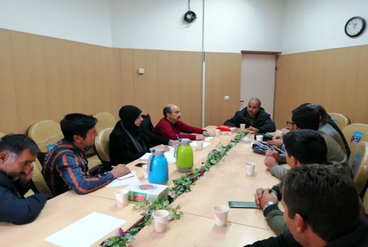 نشست هم اندیشی اعطای تسهیلات جوان سازی باغات طارم سفلی