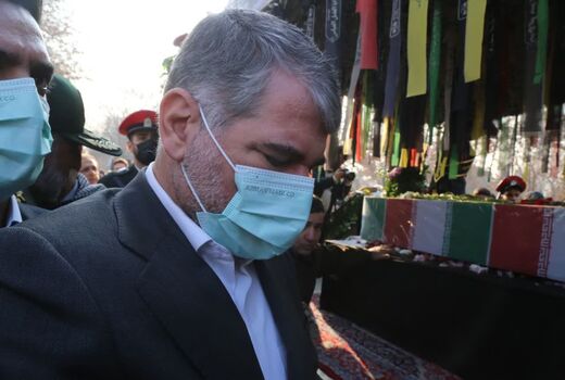 گزارش تصویری تشییع شهید گمنام دفاع مقدس در سازمان دامپزشکی استان تهران