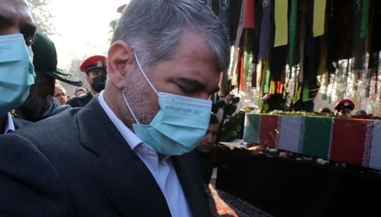 گزارش تصویری تشییع شهید گمنام دفاع مقدس در سازمان دامپزشکی استان تهران