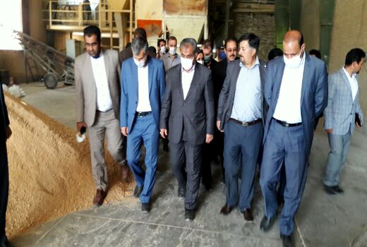 بازدید استاندار قزوین از شرکت تعاونی گاوداران شهرستان بوئین زهرا