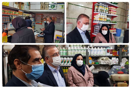 برگزاری مانور جهادی مقابله با عرضه آفت کشهای تقلبی وغیرمجاز در شهرستان سراب