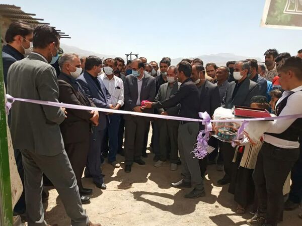 افتتاح طرح‌های بخش کشاورزی شهرستان خانمیرزا