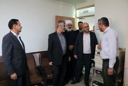 بازدید معاون آب و خاک وزارت جهاد کشاورزی از مدیریت جهاد کشاورزی شهرستان تاکستان
