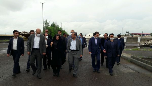 استاندار قزوین از انبارشرکت پشتیبانی امور دام استان قزوین بازدید کرد