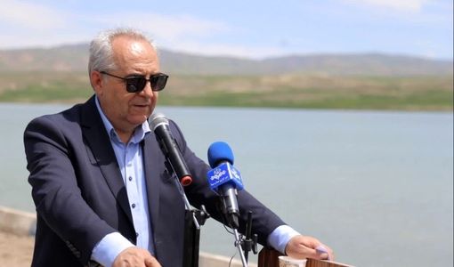 اجرای سامانه آبیاری تحت فشار در ۴۰۰ هکتار از اراضی پایاب سد قیصرق سراب