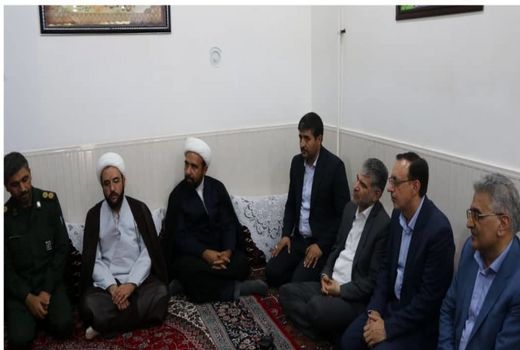 دیدار وزیر جهاد کشاورزی با خانواده «شهید علی اصغر زعفرانیه» 