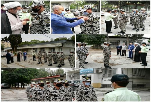 برگزاری مراسم رونمایی از لباس متحدالشکل نیروهای یگان حفاظت امور اراضی استان گلستان