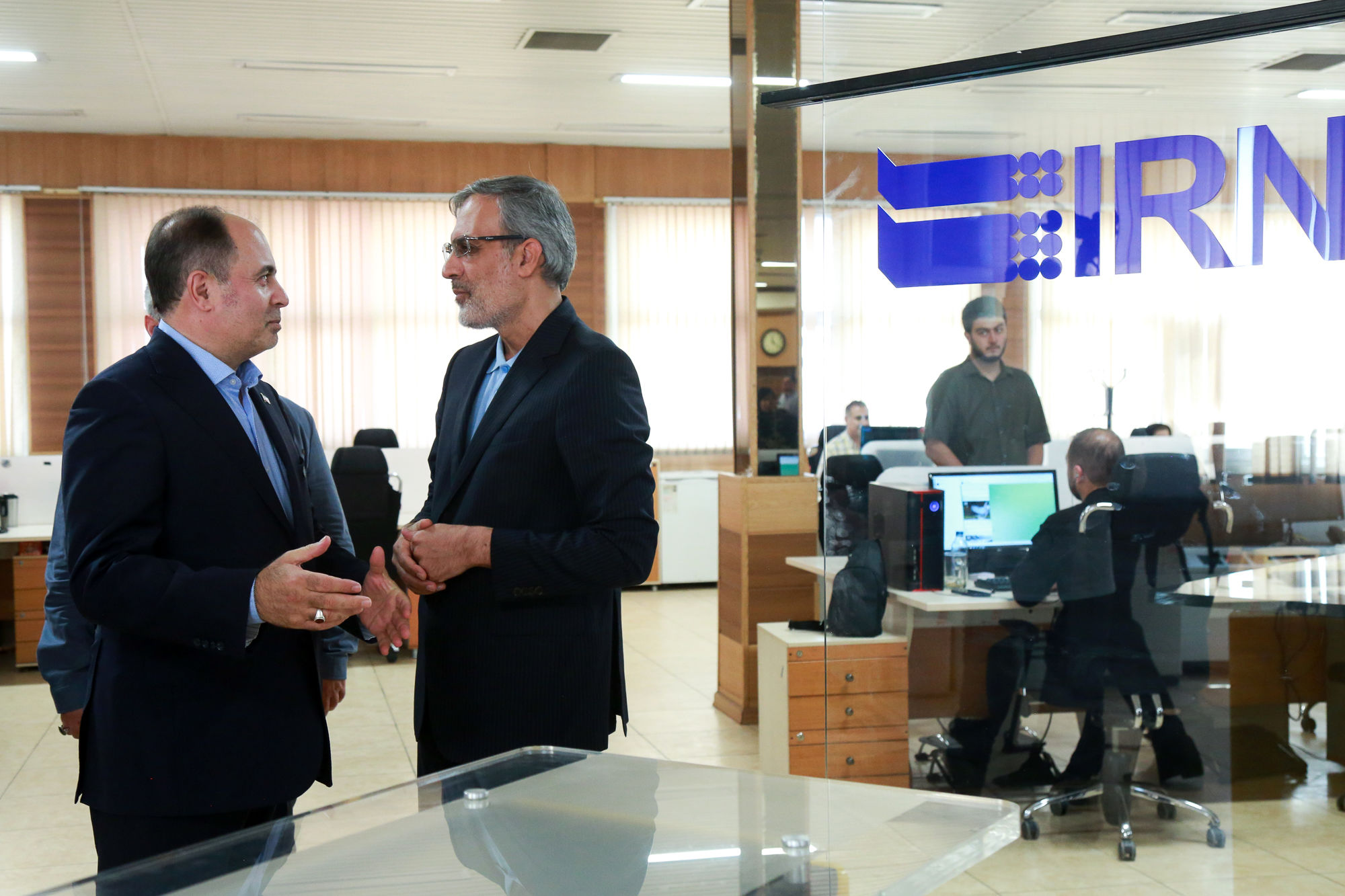  بازدید وزیر جهاد کشاورزی از خبرگزاری ایرنا 