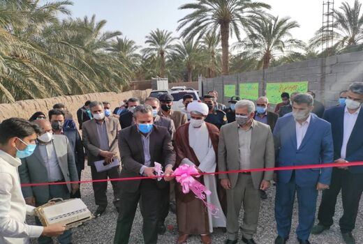 دو طرح کشاورزی شهرستان بم در ایام الله دهه فجر به بهره برداری رسید