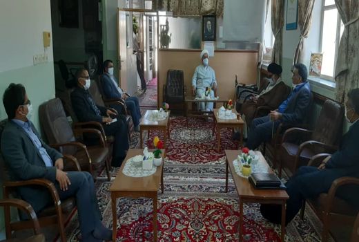 دیدار رییس سازمان و نماینده ولی فقیه در سازمان با امام جمعه شهرستان فردوس