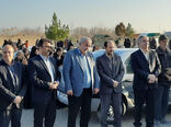 مراسم کلنگ زنی طرح انتقال آب روستای نای با حضور رئیس سازمان