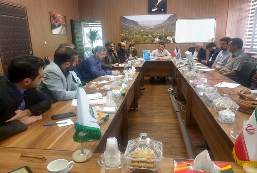 برگزاری جلسه هماهنگی سامانه پنجره واحد مدیر یت زمین