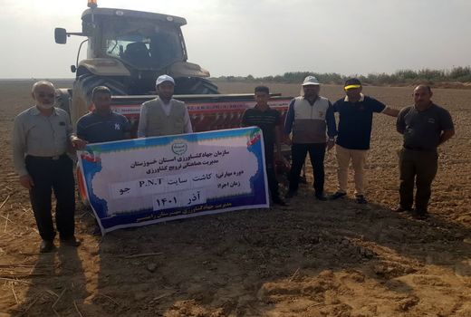 اجرای یک  طرح تحقیقی-ترویجی جو آبی  در رامشیر