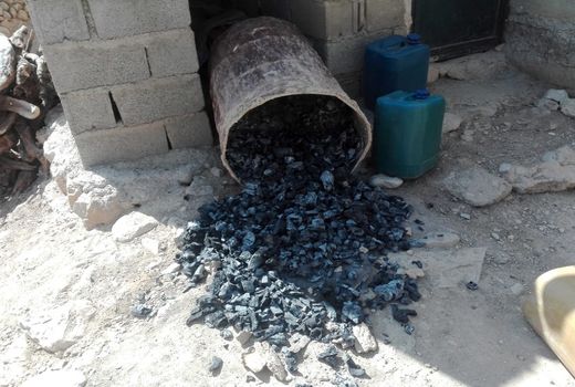 پلمب کوره تولید زغال غیرمجاز در لردگان