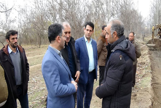 پیشرفت 30 درصدی احداث کانال اصلی آب‌رسانی پیش رباط شهرستان عجب‌شیر