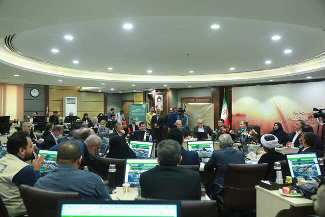  دومین نشست خبری وزیر جهاد کشاورزی 