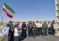 افتتاح جاده بین‌مزارع روستای قلعه‌نو در شهرستان بیضاء