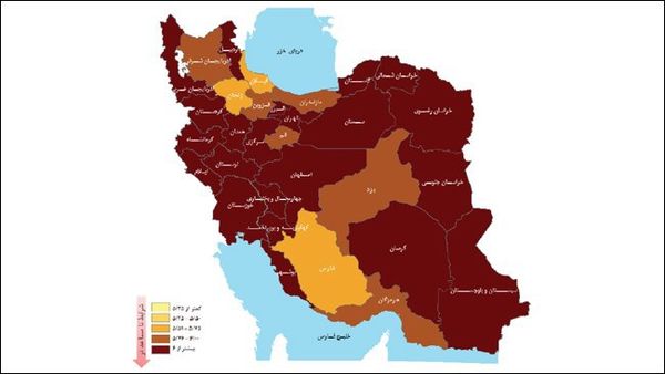 شاخص ملی کسب و کار در وضعیت قرمز