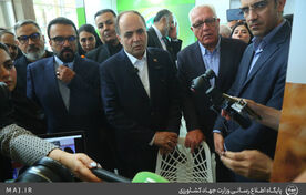 بازدید وزیر جهاد کشاورزی از نمایشگاه دام، طیور و آبزیان