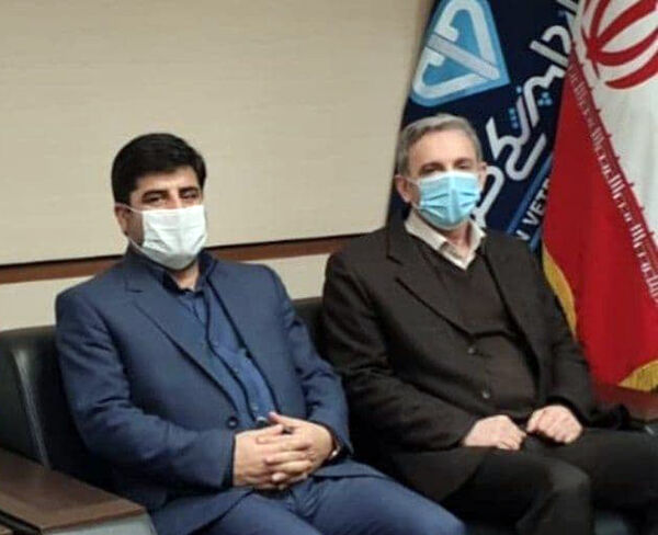 تجلیل رئیس سازمان دامپزشکی کشور از رئیس سازمان جهادکشاورزی استان آذربایجان شرقی 