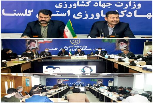 برگزاری نشست خبری رییس سازمان جهادکشاورزی استان گلستان با اصحاب رسانه